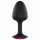 Dorcel Geisha Plug Ruby M - Svart analplugg med rosa sten