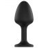 Dorcel Geisha Plug Diamond XL - vit sten analplugg (svart)