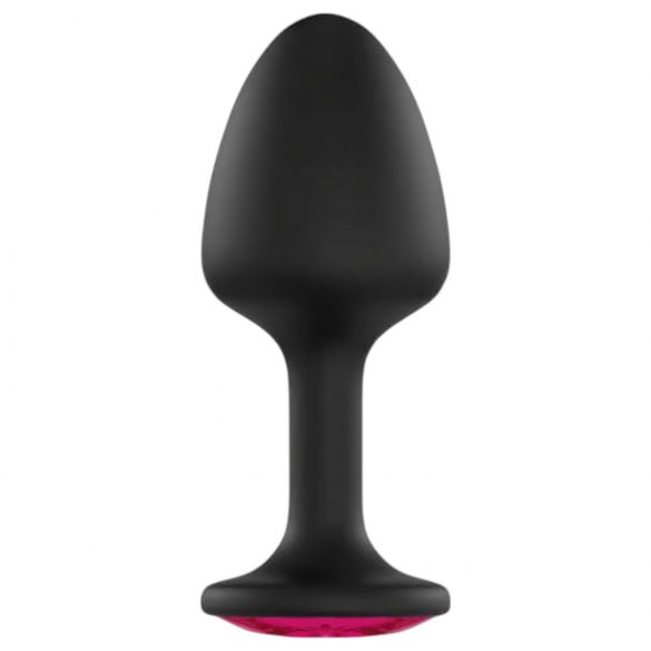 Dorcel Geisha Plug XL: Elegant analplugg med rosa juvel (svart)