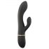 Dorcel Glam Rabbit - Uppladdningsbar vibrator med klitorisstimulator (svart)