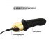 Dorcel Mini Lover 2.0 - laddningsbar G-punkt vibrator (svart-guld)