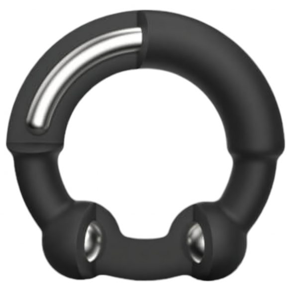 Dorcel Stronger Ring - metalförstärkt penisring (svart)