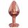 Dorcel Diamond Plugg M - Aluminium Analplugg - Medel (Roséguld)