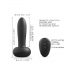 Dorcel Deep Thrust - kraftfull svart vibrator