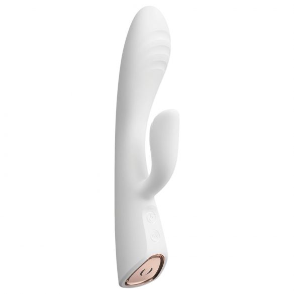 Dorcel Flexi Rabbit - Värmande vita klitorisvibrator