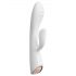 Dorcel Flexi Rabbit - Värmande vita klitorisvibrator