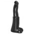 AnimHole Bull - Bikapenis dildo 25 cm (svart)