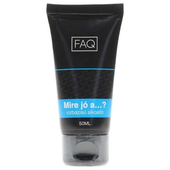 FAQ - Vad är det för...? vattenbaserat glidmedel (50 ml)