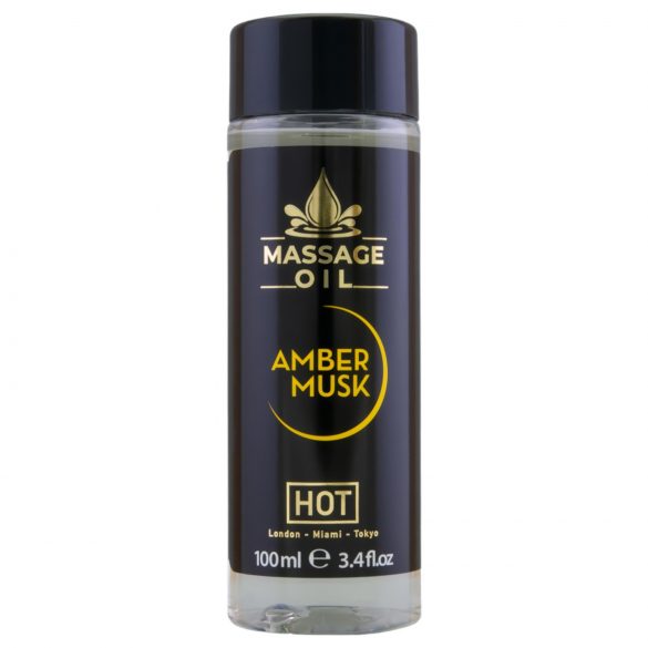 Het massageolja - amber musk (100ml)