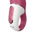 Satisfyer Petting Hippo - uppladdningsbar, vattentät vibrator (magenta)