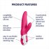 Satisfyer Mr. Rabbit - Vattentät Klitorisstimulerande Vibrator (Rosa)