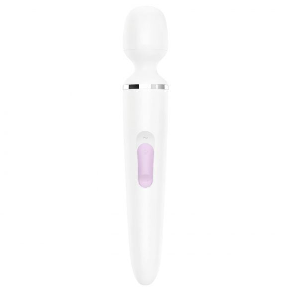 Satisfyer Wand-er Woman - Vattentät masserande vibrator (vit)