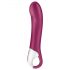 Satisfyer Big Heat - Uppladdningsbar, värmande G-punkt-vibrator (röd)