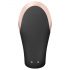 Satisfyer Double Love - smart, radiostyrd parvibrator (svart)