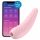 Satisfyer Curvy 2+ - smart klitorisvibrator med luftvågor (rosa)