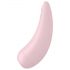 Satisfyer Curvy 2+ - smart klitorisvibrator med luftvågor (rosa)