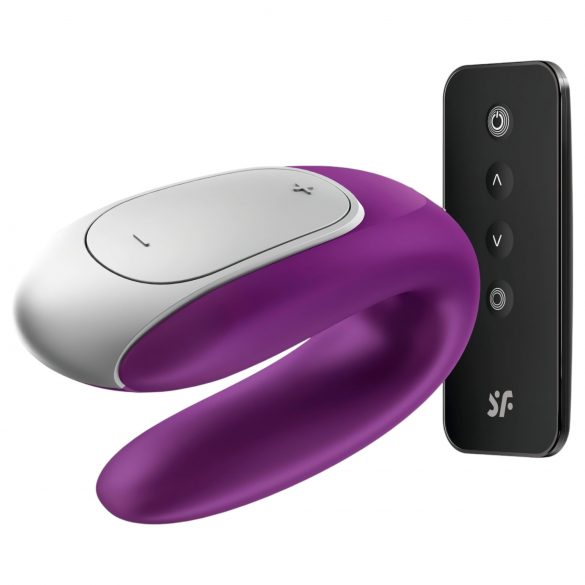 Satisfyer Double Fun - smart parvibrator (lila)