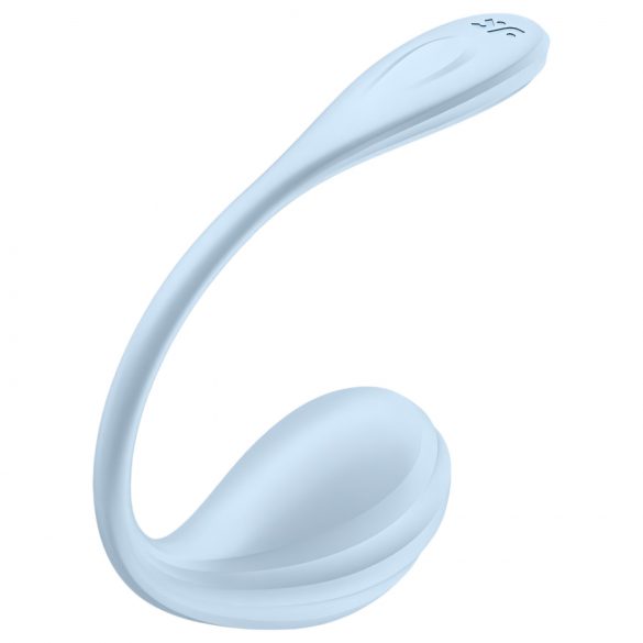 Satisfyer Smooth Petal - smart vibrerande ägg (blå)