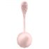 Satisfyer Ribbed Petal - trådlöst vibrerande ägg (rosa)