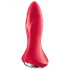 Satisfyer Rotator Plug 1 - uppladdningsbar, pärlad analvibrator (röd)