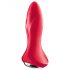 Satisfyer Rotator Plug 1 - uppladdningsbar, pärlad analvibrator (röd)