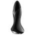 Satisfyer Rotator Plug 1 - pärlade analvibrator (svart)