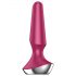 Satisfyer Plug-ilicious 2 - smart röd analvibrator