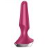 Satisfyer Plug-ilicious 2 - smart röd analvibrator