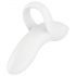 Satisfyer Bold Lover - uppladdningsbar, vattentät fingervibrator (vit)