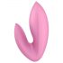 Satisfyer Love Riot - Uppladdningsbar, vattentät fingervibrator (rosa)