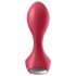 Satisfyer Backdoor Lover - uppladdningsbar, vattentät analvibrator (röd)