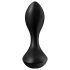 Satisfyer Backdoor Lover - uppladdningsbar, vattentät anal vibrator (svart)