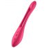 Satisfyer Elastic Joy - uppladdningsbar parvibrator (röd)