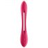 Satisfyer Elastic Joy - uppladdningsbar parvibrator (röd)