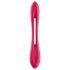 Satisfyer Elastic Joy - uppladdningsbar parvibrator (röd)