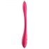 Satisfyer Elastic Joy - uppladdningsbar parvibrator (röd)