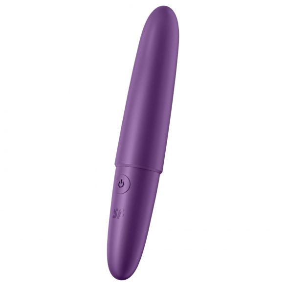 Satisfyer Power Bullet 6 – uppladdningsbar och vattentät vibrator (lila)