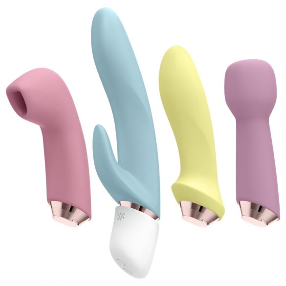 Satisfyer Marvelous Four - Uppladdningsbart 4-delat vibrator set