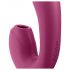 Satisfyer Sunray - uppladdningsbar 2i1 luftvågs-vibrator (röd)