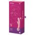 Satisfyer Triple Lover - G-punkts och massagestav (rosa)