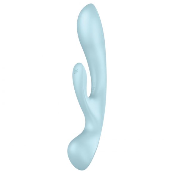 Satisfyer Triple Oh - blå uppladdningsbar klitorisvibrator