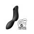 Satisfyer Curvy Trinity 2 - 2i1 luftvibrator (svart)