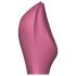 Satisfyer Curvy Trinity 3 - 2i1 luftvågsvibrator (röd)