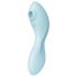 Satisfyer Curvy Trinity 5+ - smart 2-i-1 vibrator (blå)