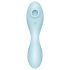 Satisfyer Curvy Trinity 5+ - smart 2-i-1 vibrator (blå)