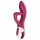 Satisfyer Embrace Me - laddbar klitorisvibrator med arm (röd)