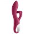 Satisfyer Embrace Me - laddbar klitorisvibrator med arm (röd)