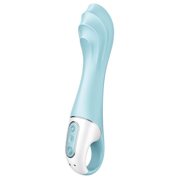 Satisfyer Air Pump 5 - smart pumpande vibrator (blå)