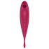 Satisfyer Twirling Pro - smart 2-i-1 klitorisstimulator (röd)