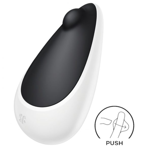 Satisfyer Spot On 3 - svart klitorisstimulator med batteri